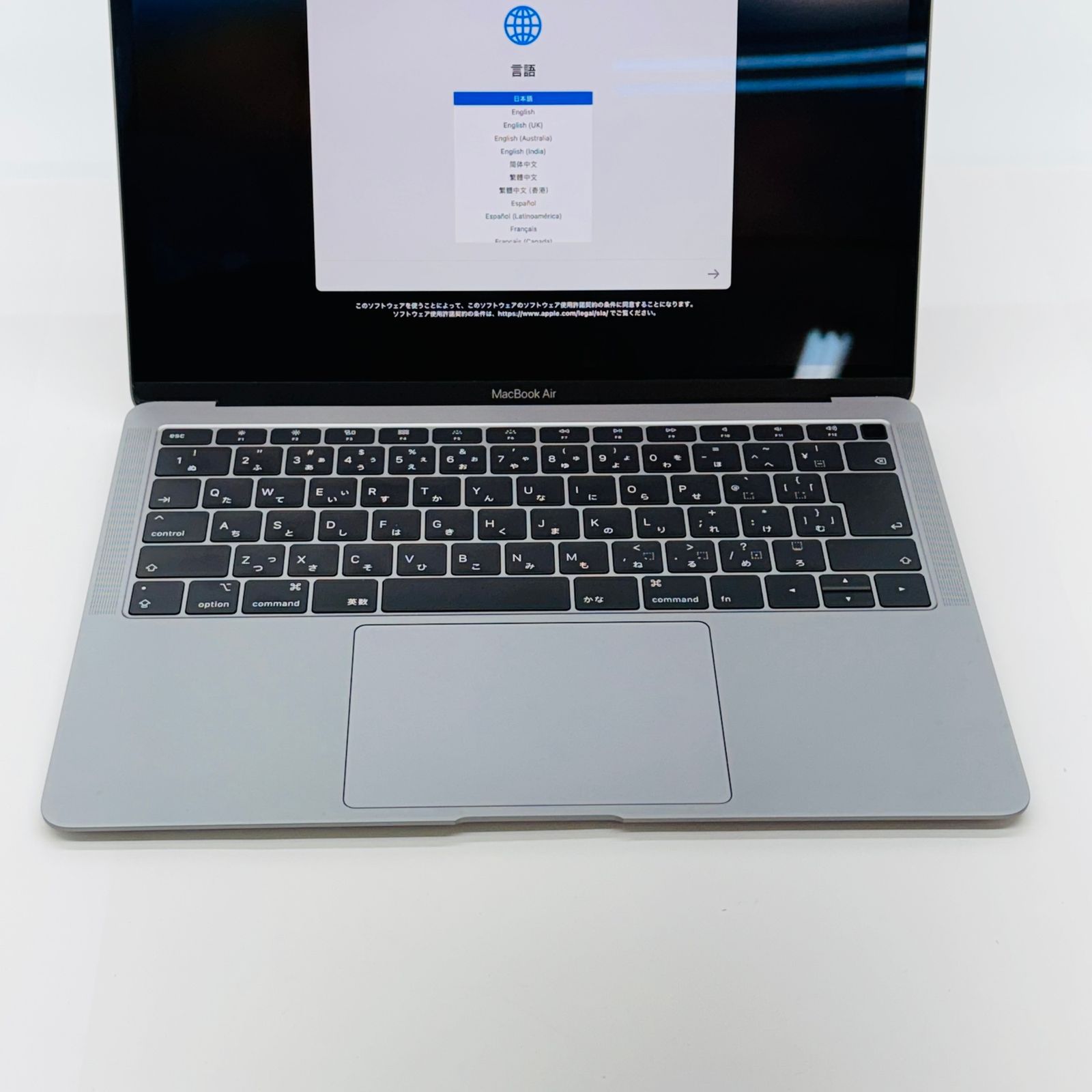 Apple MacBook Air 2018 13インチ Core i5 8GB 256GB MRE92J/A