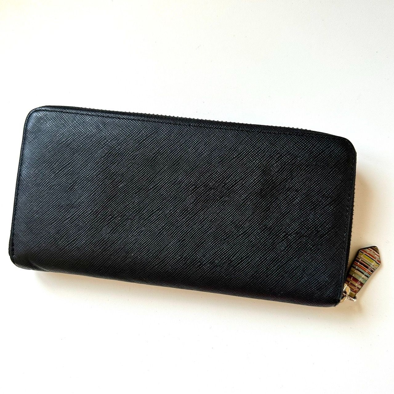 Paul Smith 長財布 ラウンドファスナージップストローグレインネイビー 人気モデル 新作 ポールスミス PaulSmith ジップストローグレイン 長