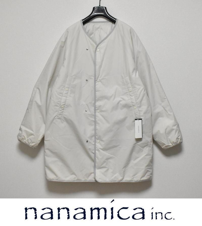 nanamica Reversible Down Coat S M L XL Ecru SUBF267 ナナミカ ...