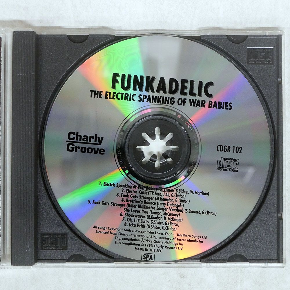 その他 CD DVD UK盤 FUNKADELIC/ELECTRIC SPANKING OF WAR BABIES/CHARLY