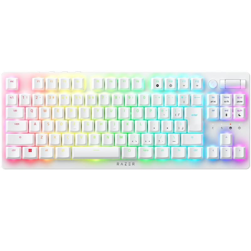 Razer レイザー DeathStalker V2 Pro Tenkeyless JP White Edition Linear Optical Switch トップクラスのワイヤレス2.4GHz|