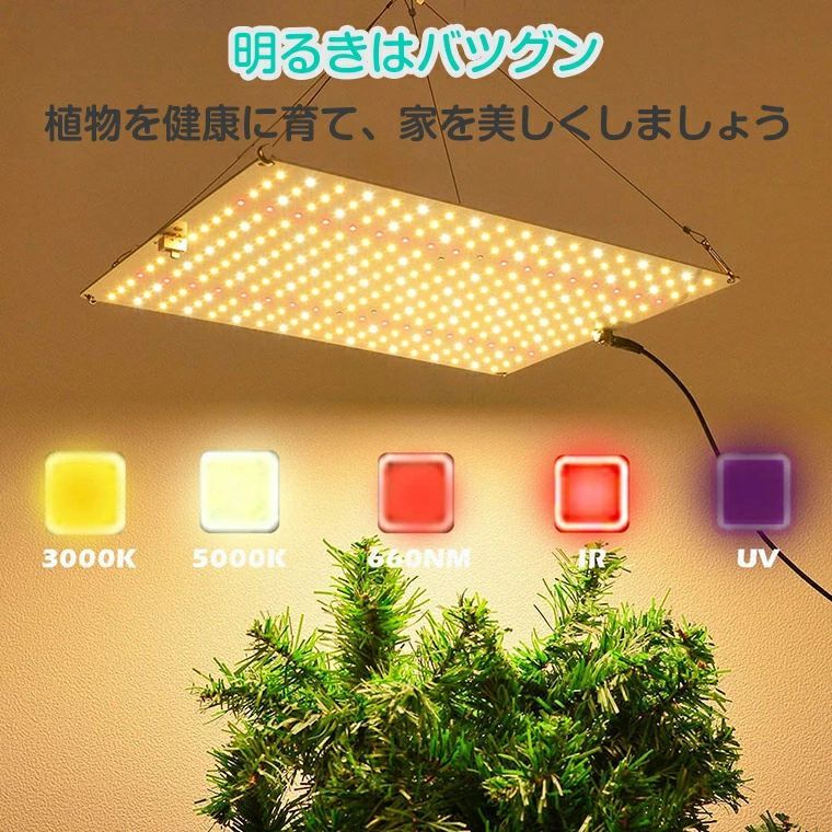 植物育つライト 植物育成用ランプ ledライト 暖色系 フルスペクトラム 植物育成 観葉植物 多肉植物 野菜育成 低消耗電力 省エネ 室内 送料無料  省エネ 長寿命 家庭菜園 園芸用品 - メルカリ