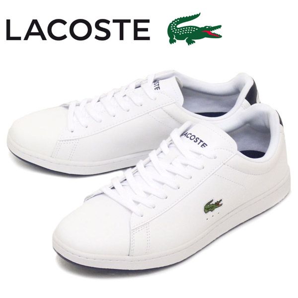 LACOSTE (ラコステ) SM00031 CARNABY EVO 0721 2 メンズスニーカー 042 WHTxNVY LC238 lc 44A-約28.0cm