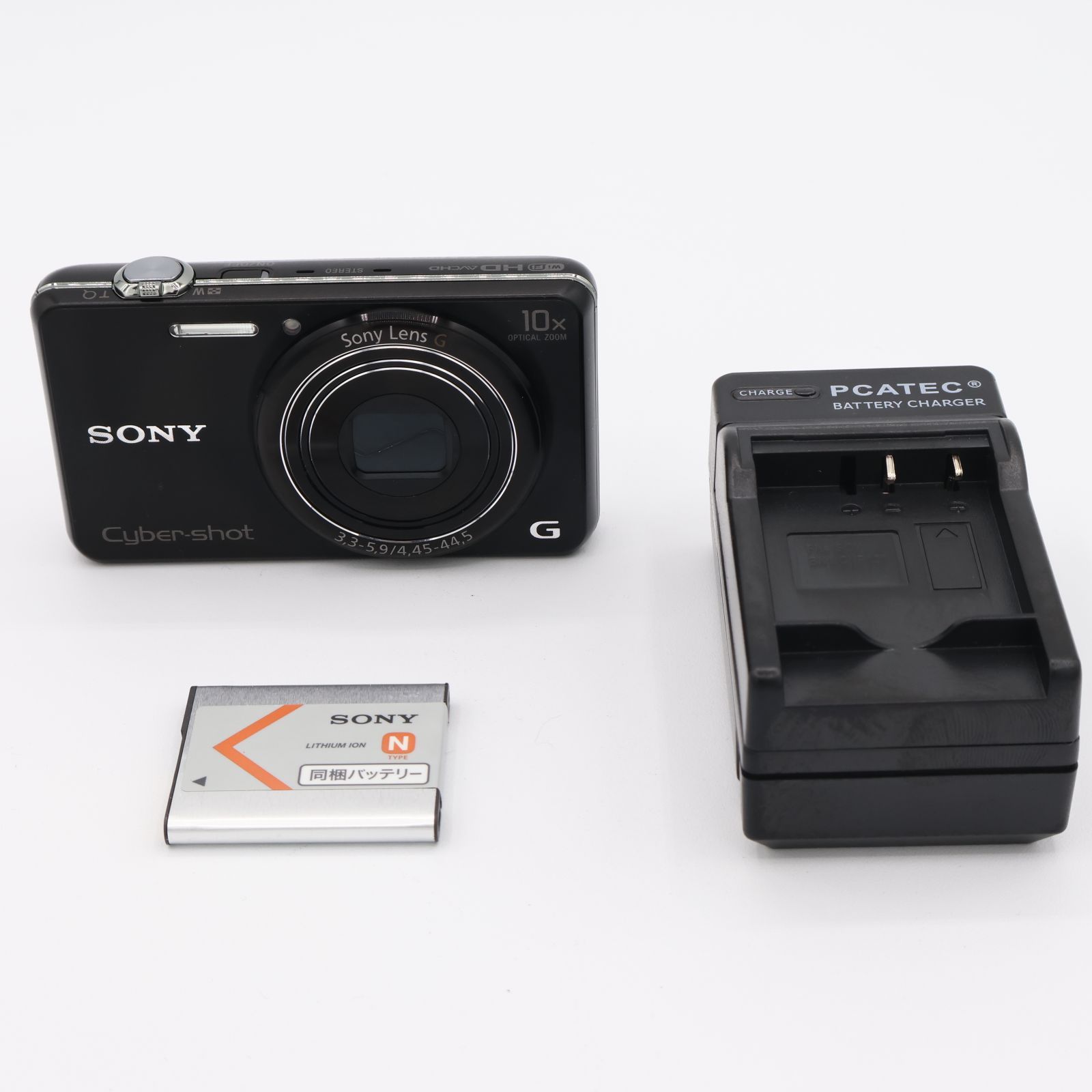 SONY デジタルカメラ Cyber-shot WX200 1890万画素 光学10倍 ブラック 