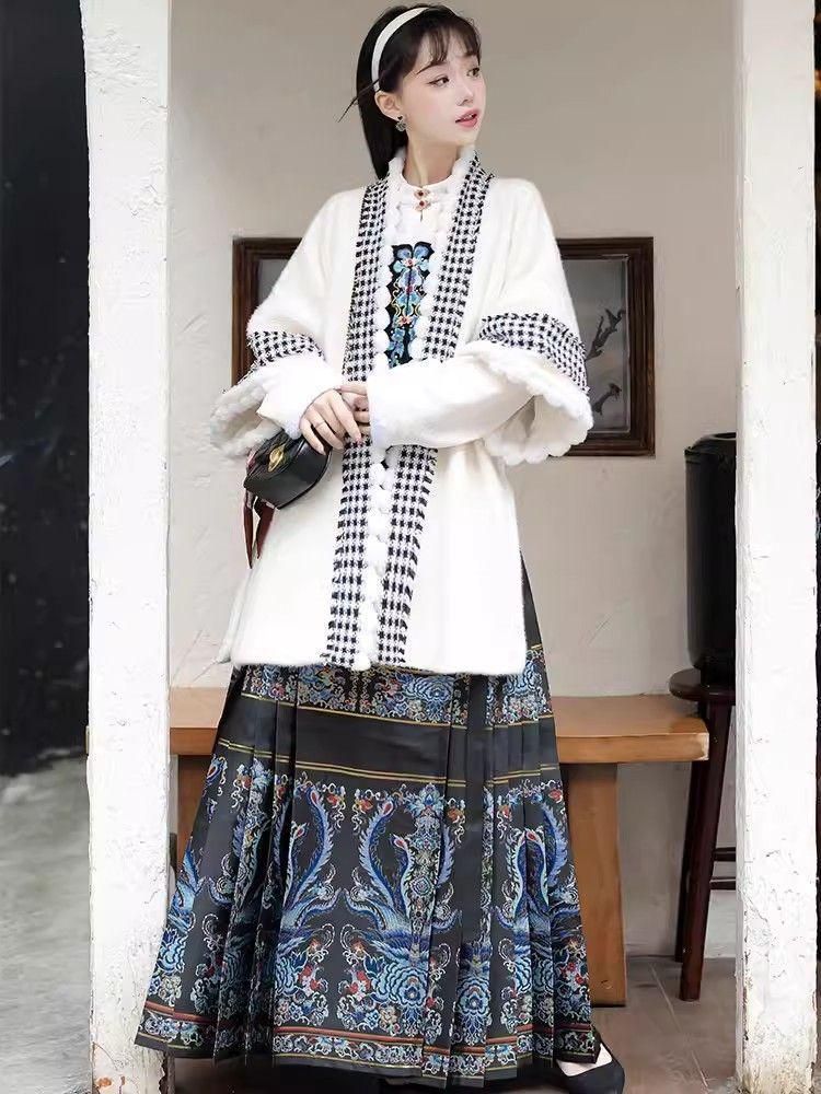 HF-114 豪華刺繍 漢服 かんふく 古風衣装 レトロ風 中華ロリータ コスプレ ワンピース 唐装 仙女服 中華 美しい刺繍
