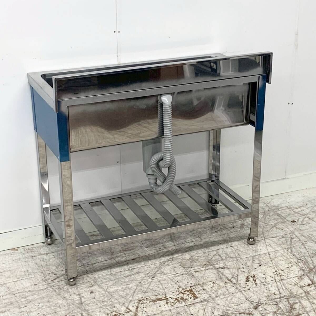 背面ミラータイプ ワイド1800 ブラックカラーのガラスショーケース