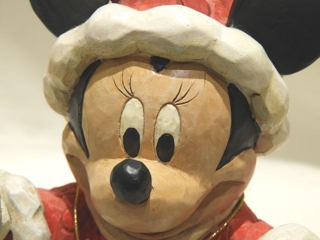 ディズニー ショーケース ジムショア ミニー クリスマス DISNEY TRADITIONS SHOWCASE Minnie’s Christmas Cheer オブジェ 人形 7I