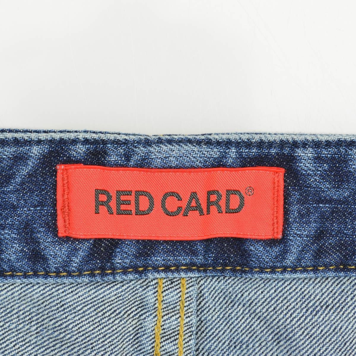 レッドカード×スローブ別注デニムスカート SLOBE IENA（スローブイエナ）の「【RED CARD/レッドカード