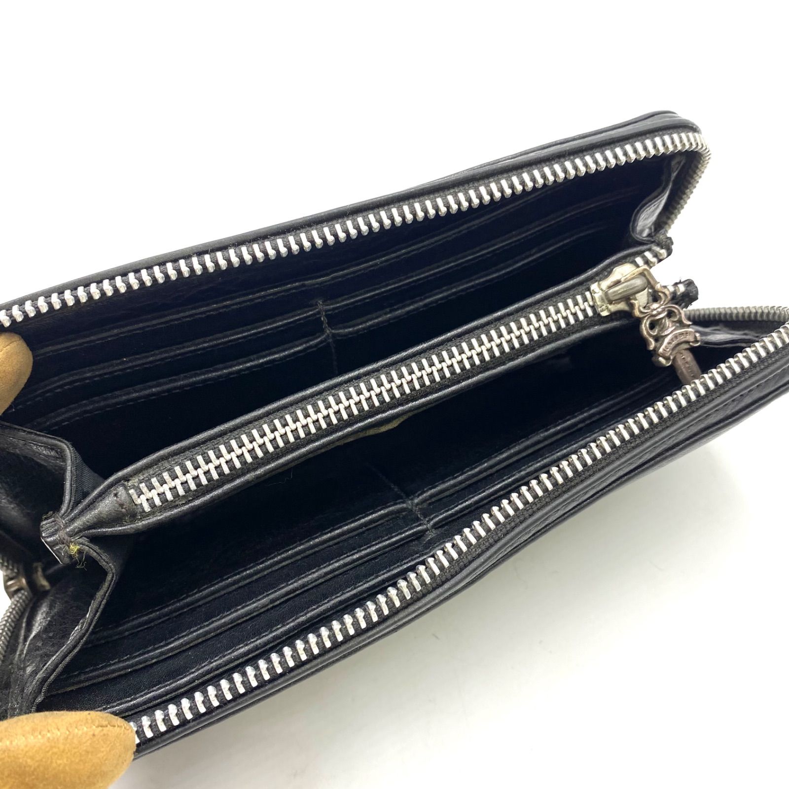 CHROME HEARTS クロムハーツ REC F ZIP PLANE プレーン 長財布
