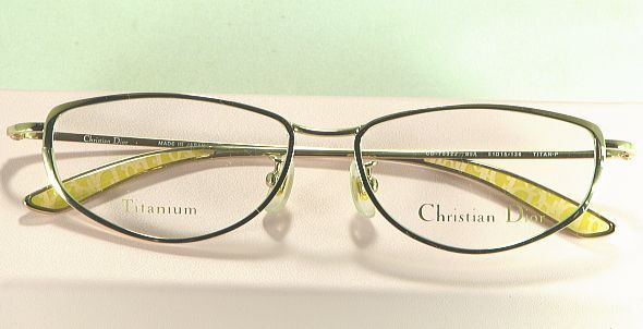 7532☆Christian Dior☆クリスチャンディオール☆メガネ フレーム☆レンズ交換可☆チタン めがね☆ピンク☆遠近両用☆遠近両用 Christian Dior - メガネコレクション Dior（クリスチャン・ディオール）メガネめがね エレガンス東京｜銀座のブランドメガネ