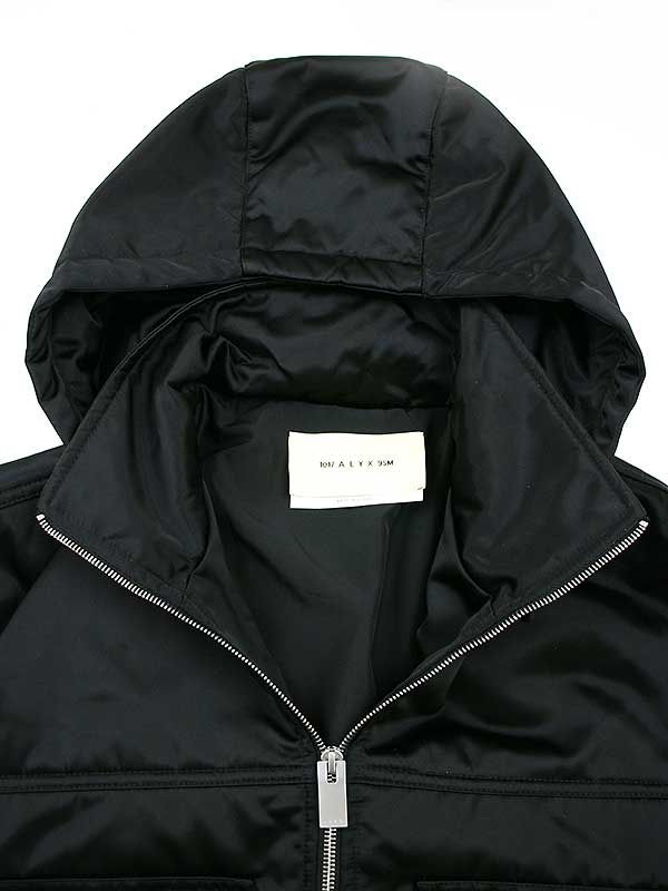 1017 ALYX 9SM アリクス Officer Hooded Jacket フーデッドジャケット ブラック L - メルカリ