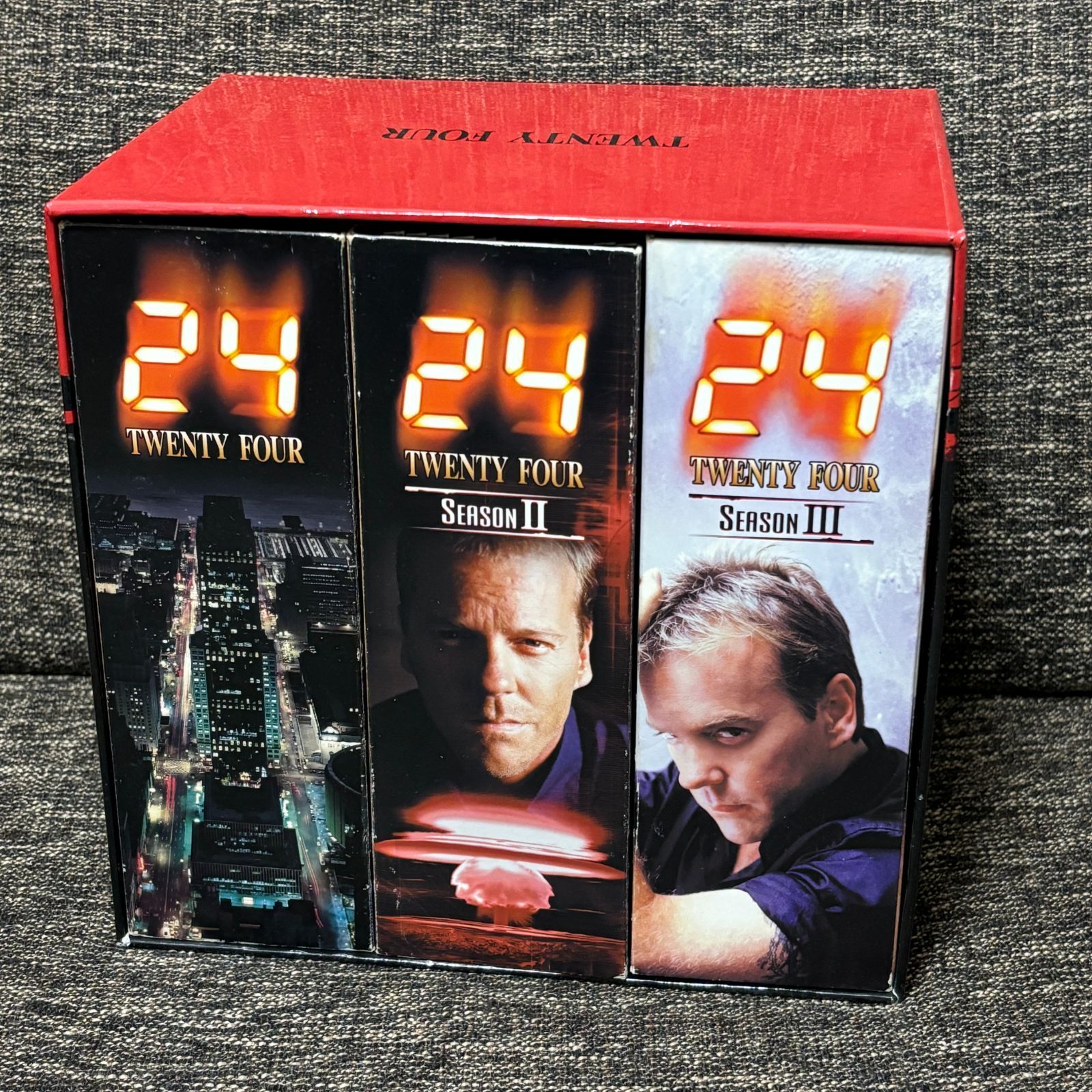 24 -TWENTY FOUR- トリロジーBOX [DVD]／キーファー・サザーランド