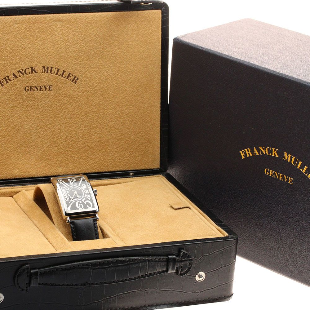 フランクミュラー FRANCK MULLER 1002QZREL ロングアイランド クォーツ