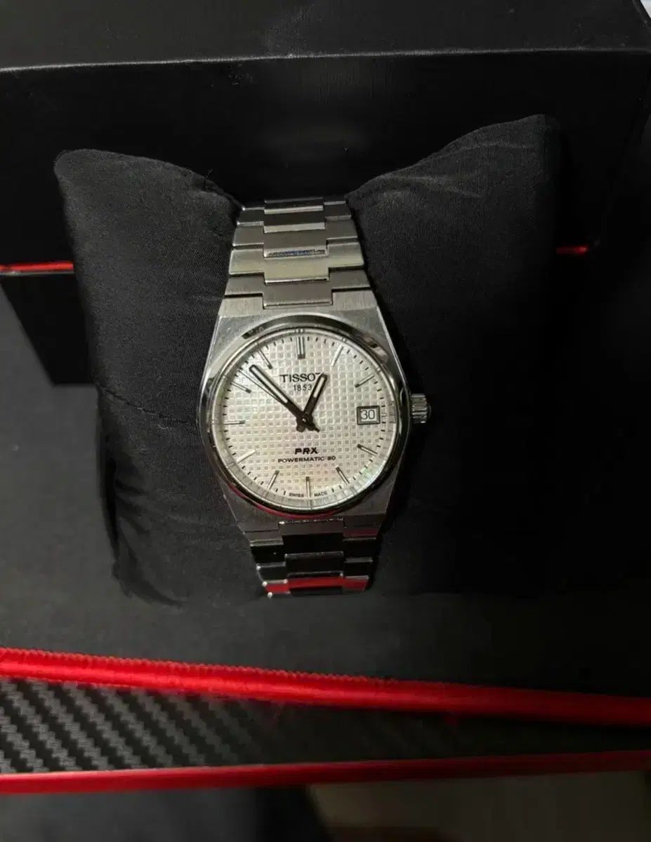 TISSOT ティソ PRX 35mm 白 マザーオブパール 国内正規品 TISSOT