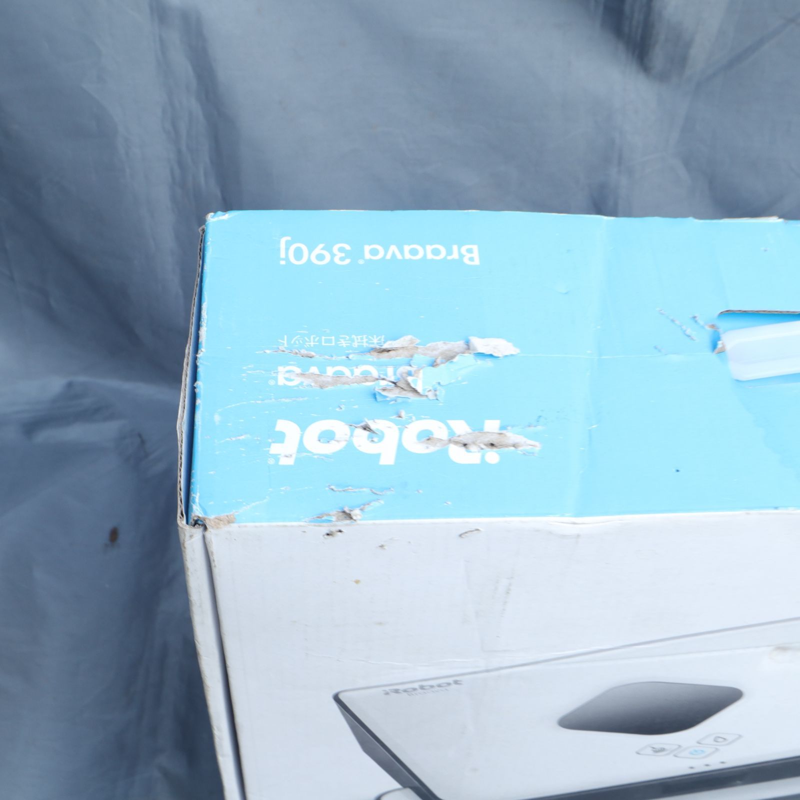 外箱 iRobot アイロボットBraava ブラーバ 390j 床拭きロボット 水拭き ロボット掃除機