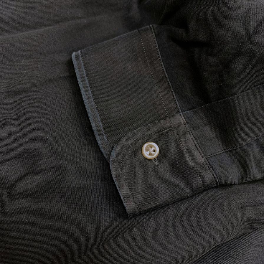 ラルフローレン ボタンダウンシャツ シルク混 ネイビー サイズXL【LA  