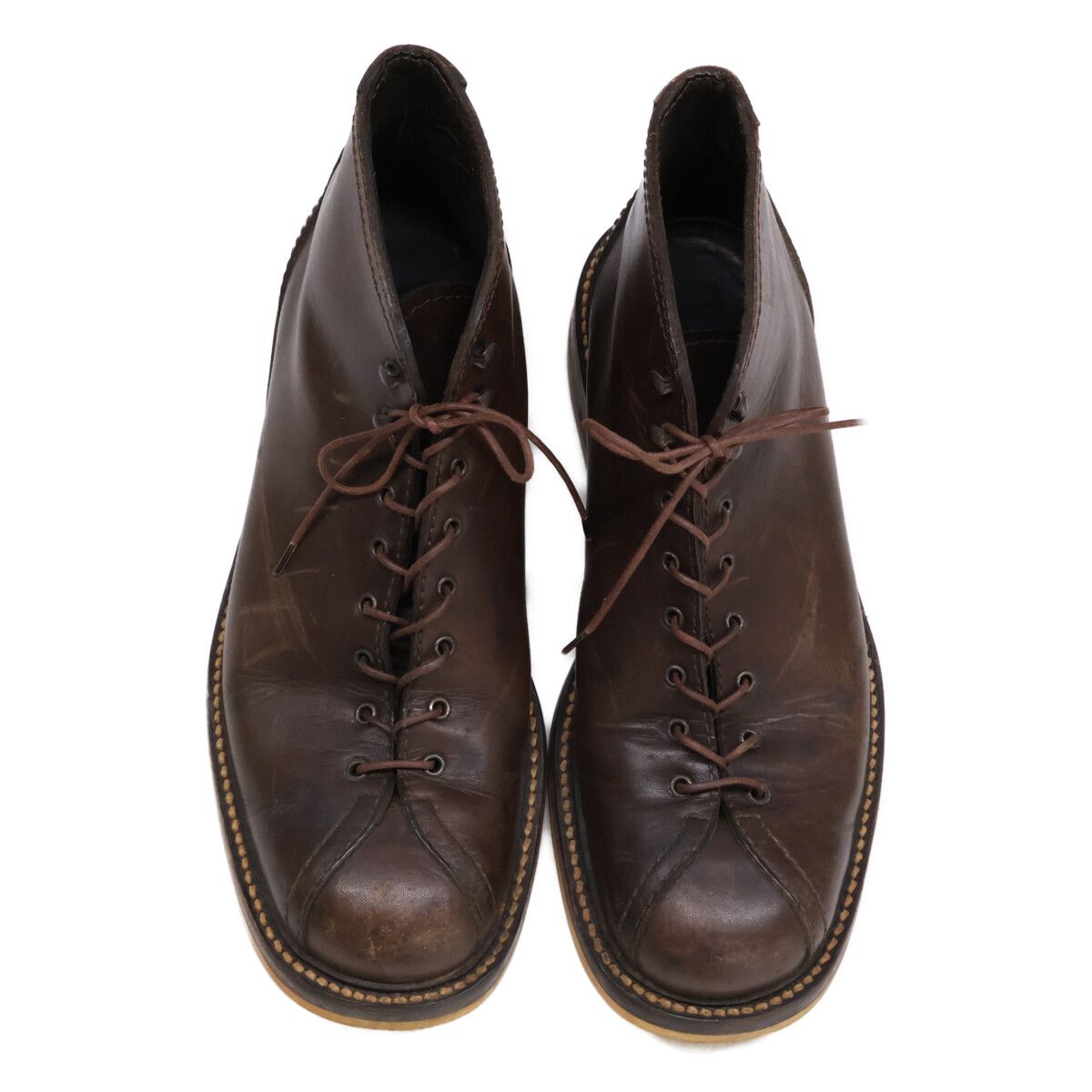 Silvano Mazza シルバノマッツァ スクエアトゥ レースアップ