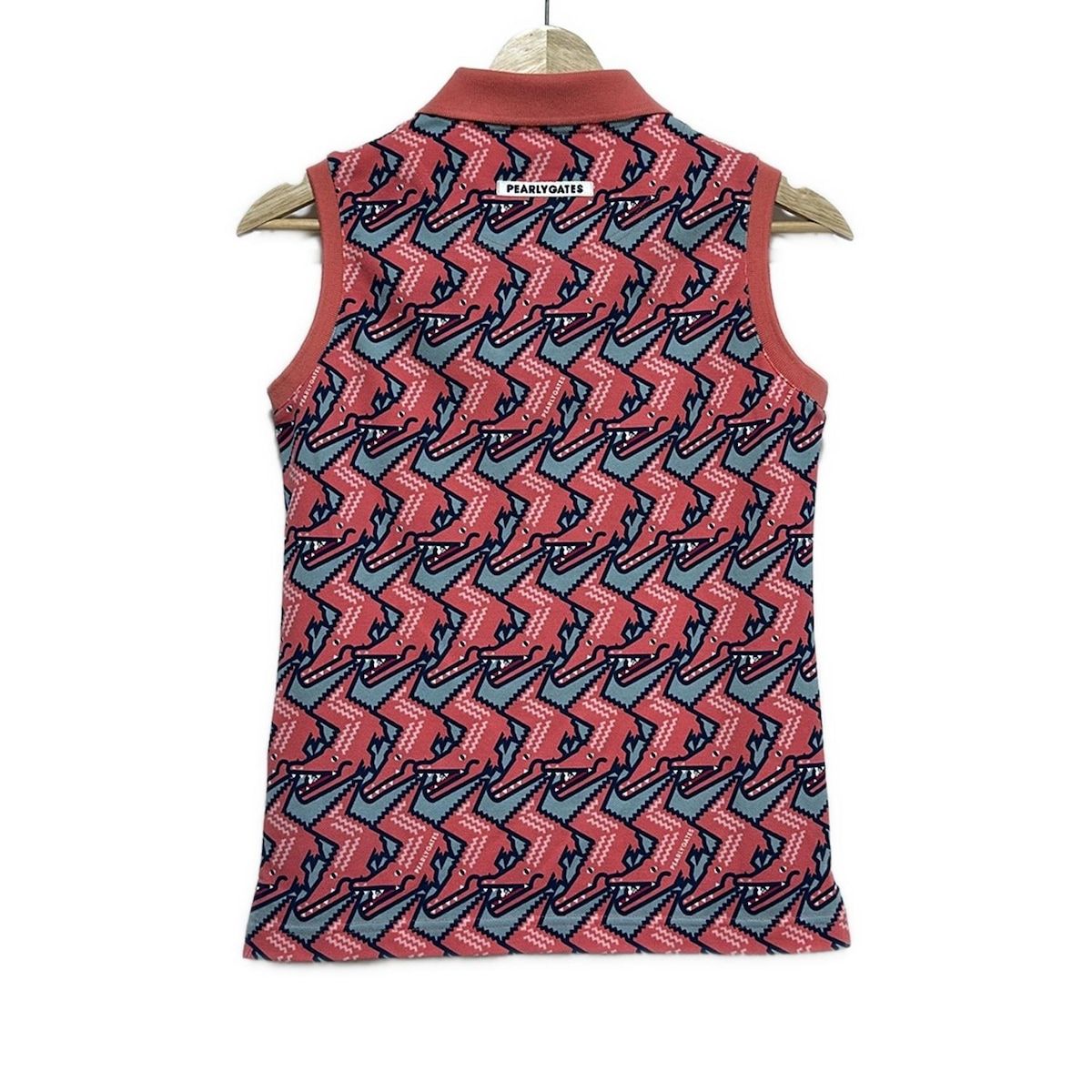 PEARLY GATES(パーリーゲイツ) ノースリーブポロシャツ サイズ00 XS