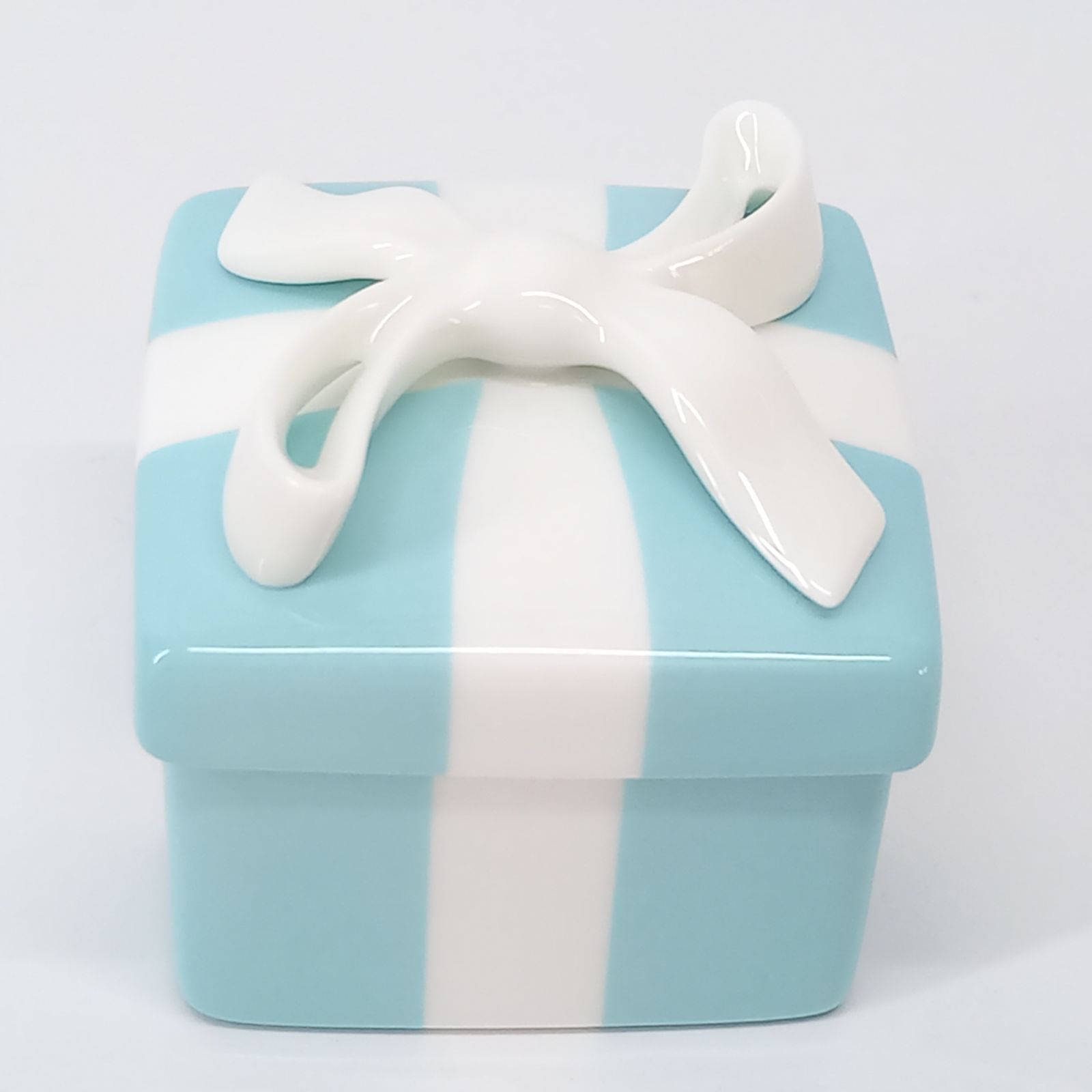 Tiffany ティファニー ジュエリーボックス 5㎝ 陶器 プレゼント