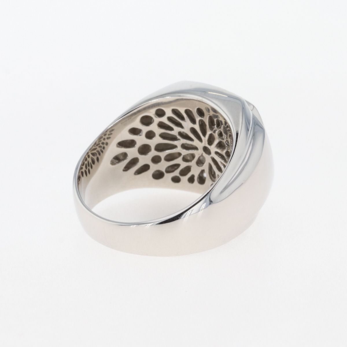 メレダイヤ デザインリング プラチナ 指輪 リング 15.5号 Pt900 