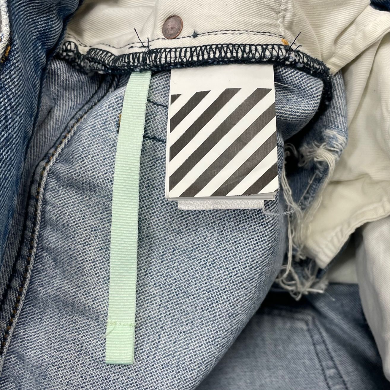 Off-White EV BRAVADO 19SS Crystal Denim - メルカリ