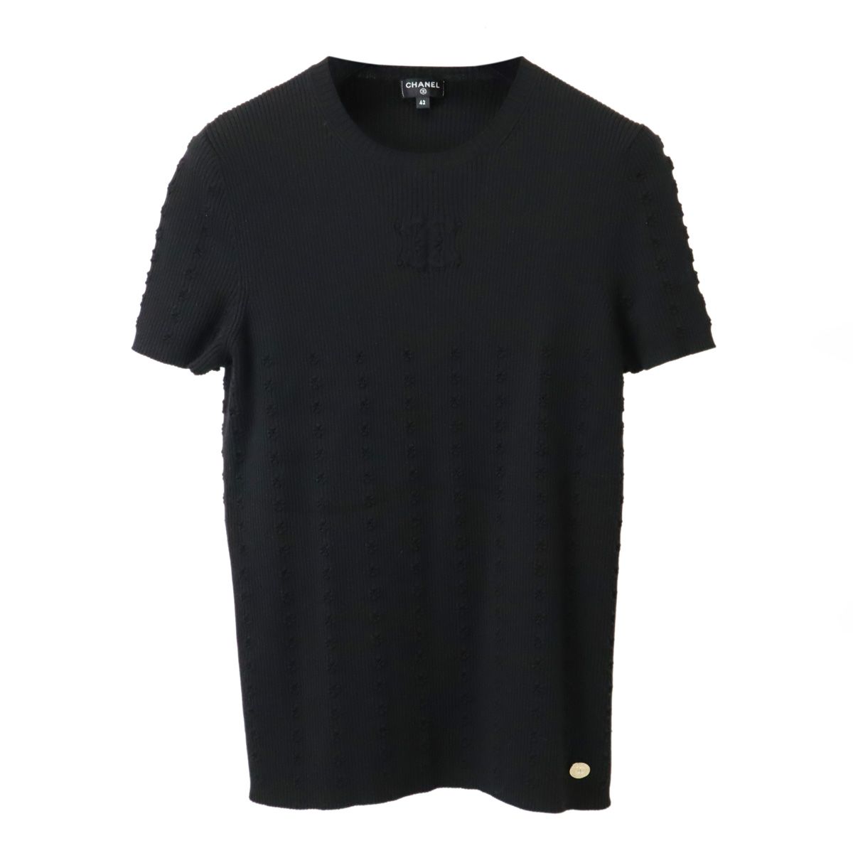 CHANEL シャネル ココマーク ウール×ポリウレタン スカート サイズ38 CHANEL シャネル ココマーク ウール×ポリウレタン スカート サイズ38