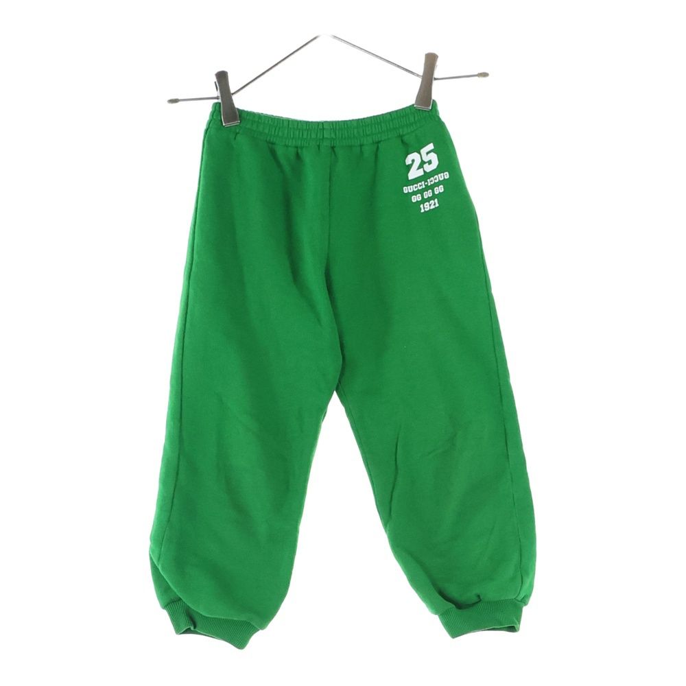 GUCCI グッチ ロゴ プリント ストレート レッグ キッズ スウェットパンツ 660770 XJDK9