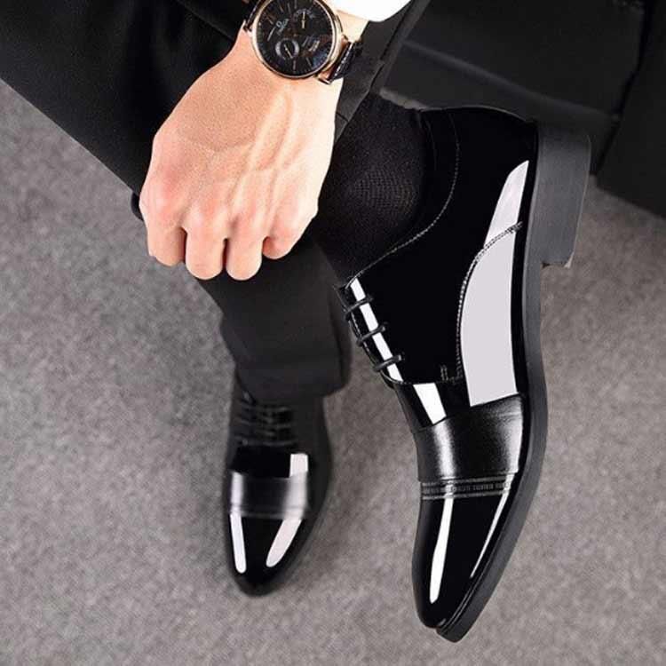 ADELO 6cm ヒールアップ シークレットシューズ 黒 25.5 6cmUP