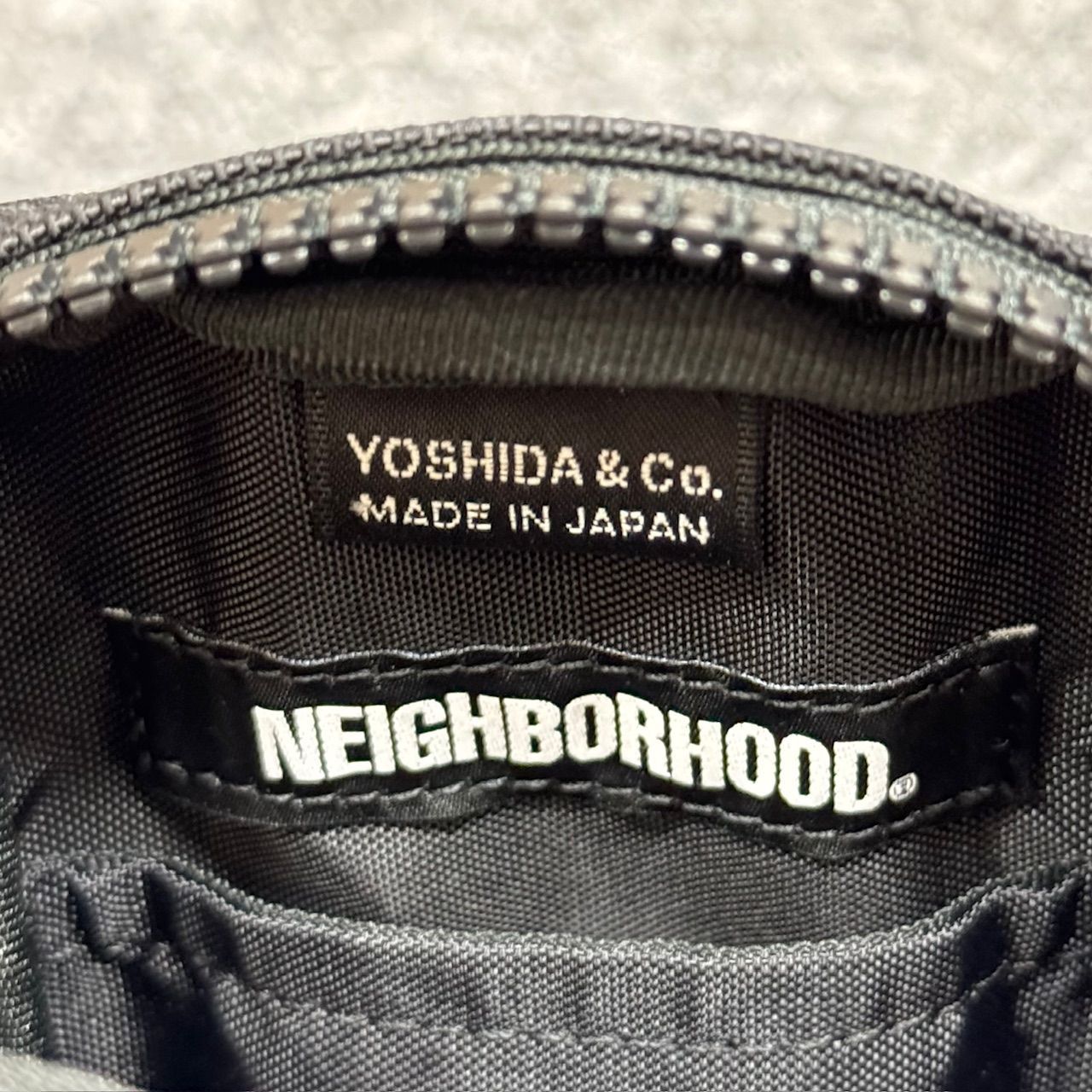 定価14300円 新品 NEIGHBORHOOD × PORTER 21AW MULTI POUCH ポーチ ケース バッグ ネイバーフッド ポーター  コラボ 212YSPTN-AC05 ブラック F 65517A5