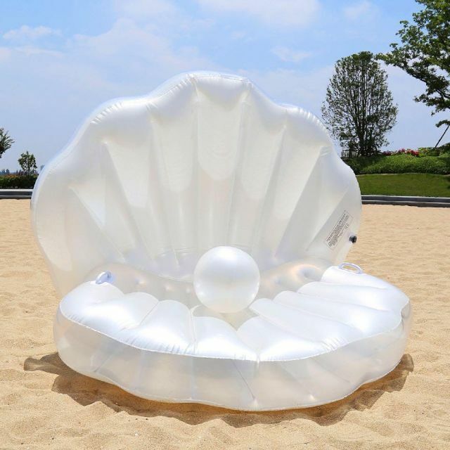 浮き輪 海