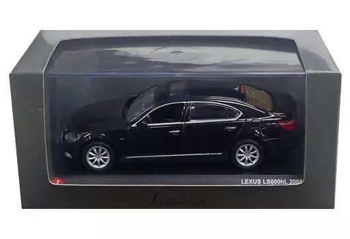中古】ミニカー 1/43 LEXUS LS600hL 2008(ブラックオパールマイカ
