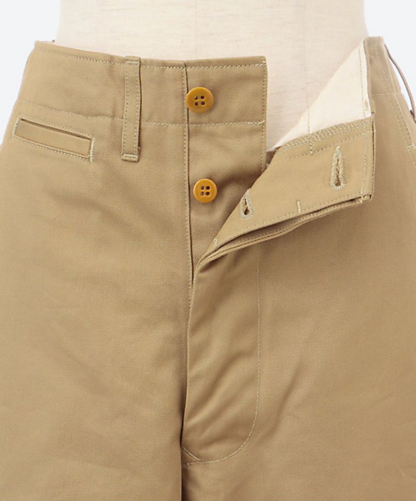 塩田 Pants Weapon Chino Cloth カーキ 5