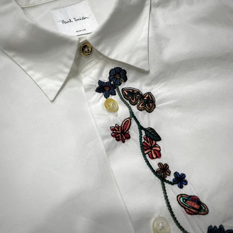 Paul Smith 19SS 花刺繍シャツ - メルカリ