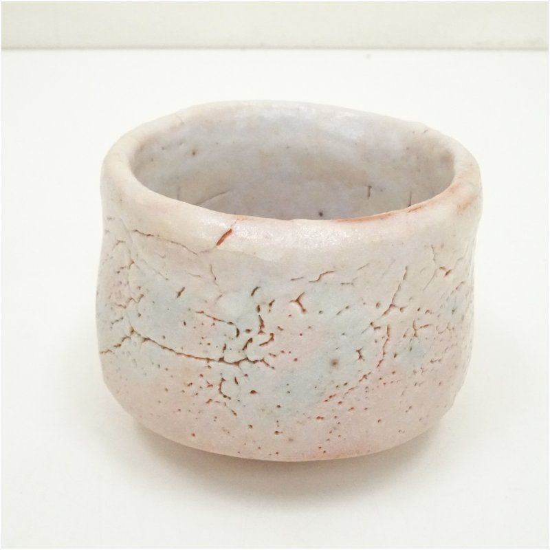 茶道具 志野茶碗 実家整理 茶道具 志野焼 鼠志野 茶碗 店舗良い 実家