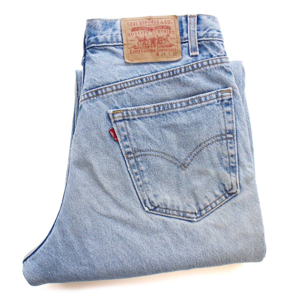 00s メキシコ製 Levi'sリーバイス 43901 ダメージ デニムパンツ w34