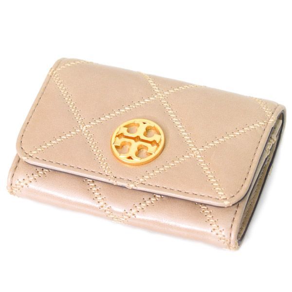 トリーバーチ カードケース TORY BURCH レザー ウィラ キルティング 