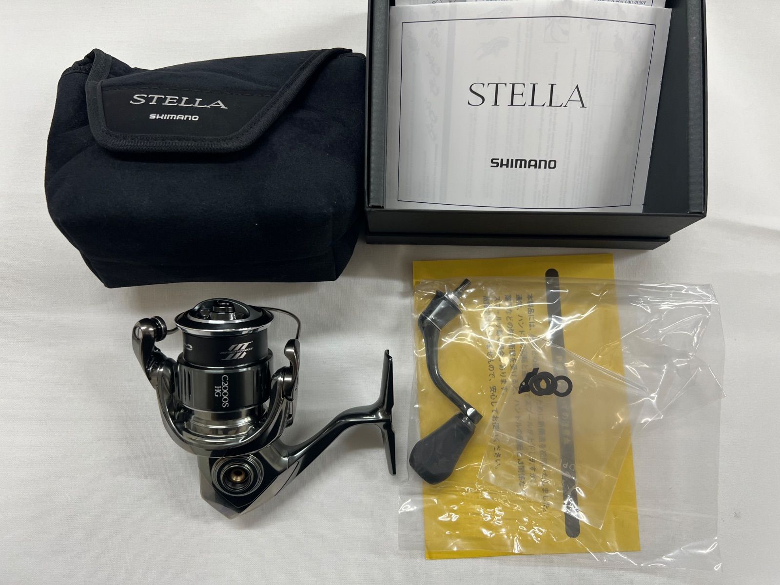 シマノ 22ステラ C2000SHG 未使用 シマノ 22 ステラ C2000SHG (2022年モデル) スピニングリール