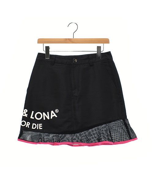 美品　MARK&LONA スカート ランクA美品！】マーク＆ロナ｜レディース｜38 (M相当)｜裾メッシュ