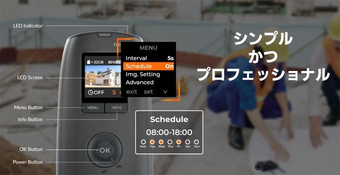 クラムポッドセット 防水ハウジング
