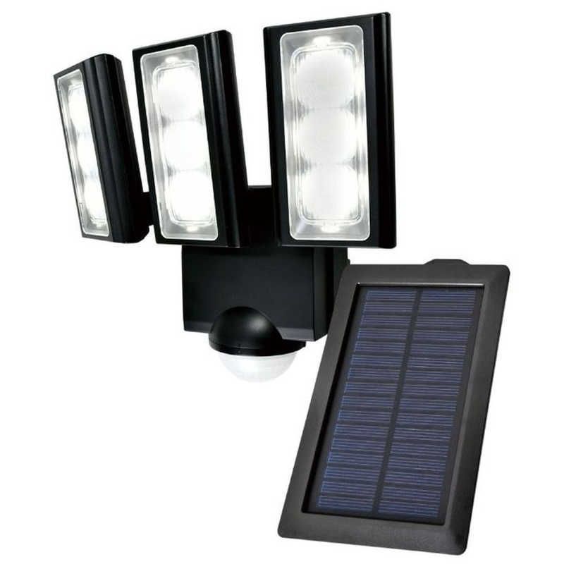 送料無料 ♥ 未開梱 ELPA 屋外用ＬＥＤセンサーライト ソーラー式 ３灯 SL-313SL 白色 |ソｰラｰ式