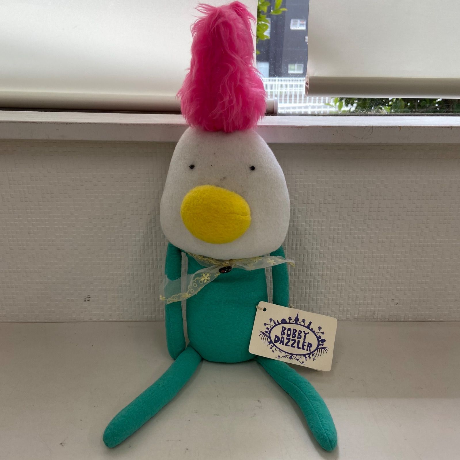 ボビーダズラー　レスラー　ぬいぐるみ　ピンク　レア bobby dazzler-ボビーダズラー 1点物のぬいぐるみ | Encinitas