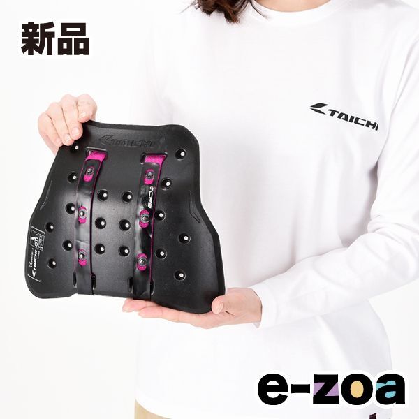 RS-Taichi アールエスタイチ RS TAICHI TECCELLチェストプロテクター ブラック×ホワイト TRV063レディース 2412247