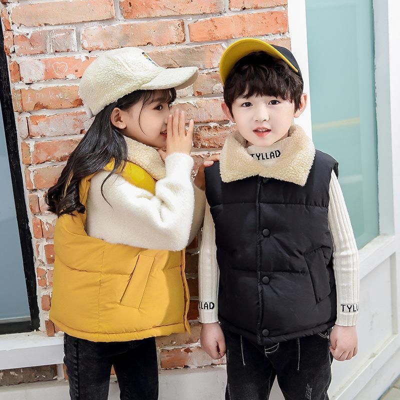 中綿ベスト ダウンベスト キッズ服 子供服 ジュニア 前開き 女の子 男の子 軽量 厚手 ジャケット 暖かい レイヤード アウター トップス 秋冬春