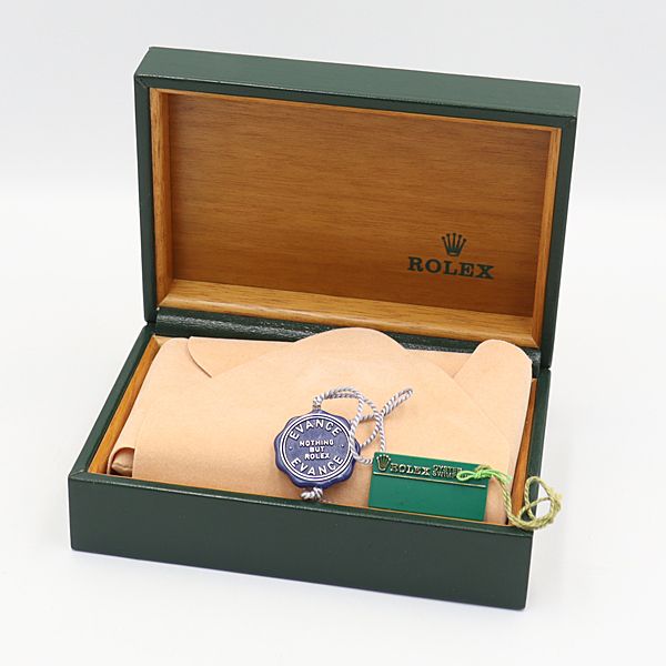 良品 ロレックス 空箱/BOX 腕時計用 グリーンカラー レディース/メンズ