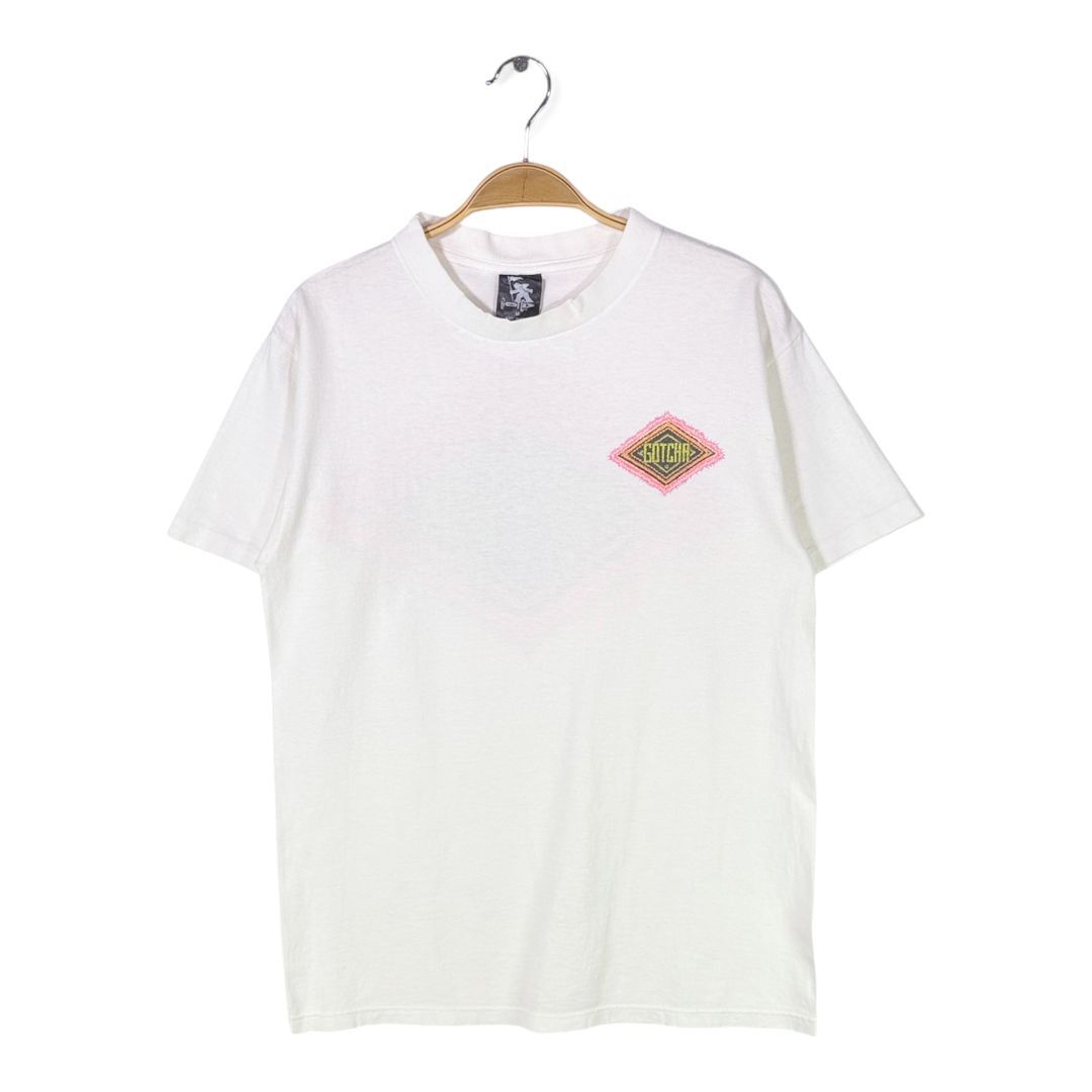 【美品】90s ガッチャ Tシャツ L サーフ 古着 USA製 シングルステッチ 美品】90s ガッチャ Tシャツ L サーフ 古着 USA製 シングルステッチ