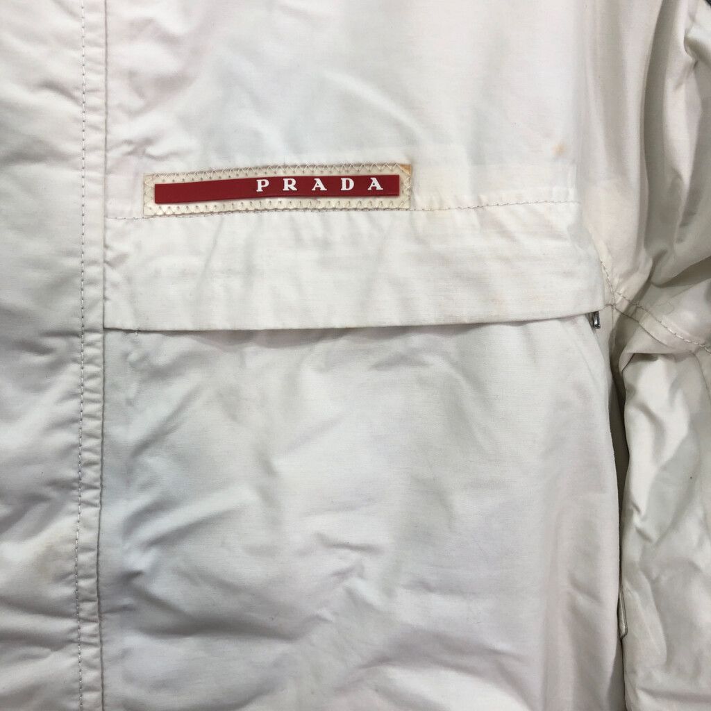 PRADA SPORT ナイロンジャケット ホワイト GORE-TEX