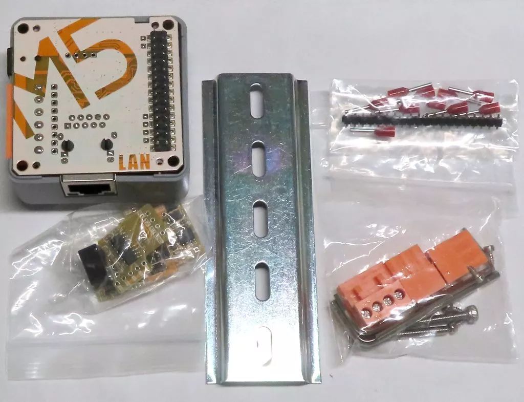 【中古】PCハード M5Stack用W5500搭載 LANモジュール[M5STACK-K012-C-V12]