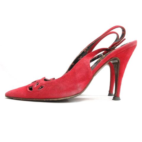 ディー&ジー ドルガバ ドルチェ&ガッバーナ D&G パンプス スエード  