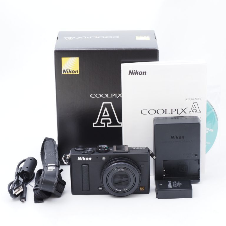 Nikon ニコン COOLPIX A BK ブラック (美品) ニコン Nikon COOLPIX A ブラック : カメラ屋さとうヤフー店