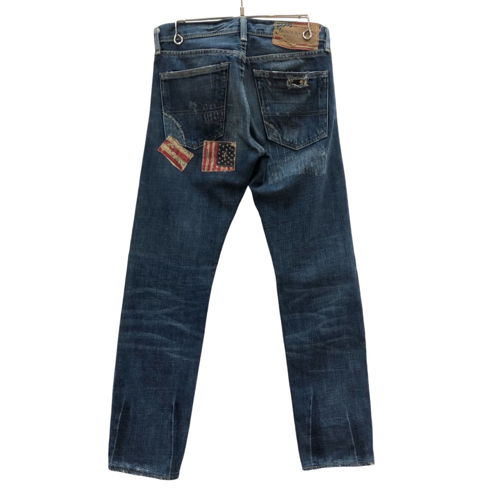 71.DENIM&SUPPLY RALPH LAUREN ヴィンテージ加工 パッチワーク